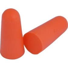 Image of EP301 Orange Soft Foam Ear Plugs Noise Cancelling Earplugs - SNR 39dB FREE P&P