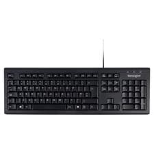 Image of Kensington ValuKeyboard Wired USB Standard Keyboard UK Eng Layout Spill Proof