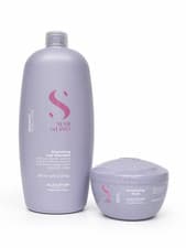 Image of Alfaparf Semi Di Lino Smooth Smoothing Shampoo 1000ml  and Mask 200ml