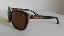 Image of GUESS by MARCIANO GM695 New Designer Sunglasses Dark Brown/Gold UV Protection