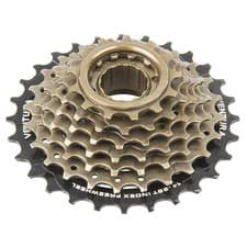 Image of 6 Speed Freewheel - 14 - 28T Sprockets - Screw Fixing