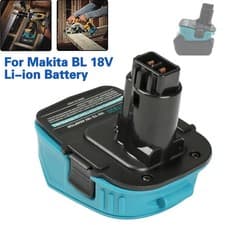 Image of Adapter Convert For Makita LXT 18V Battery to Dewalt XRP DC DE 18V Battery Tool