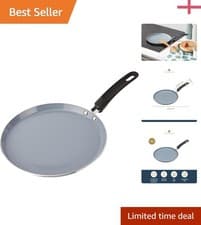 Image of MCCPCER24 Eco Non-Stick Crepe & Pancake Pan, 24cm - Healthier Cooking Choice