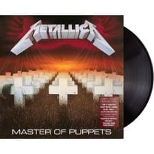 Image of Metallica - Master Of Puppets 180 Gram Remastered Black 12" Vinyl LP New