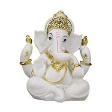 Image of Ganesha Figurine Religious Elephant God Figurine Lord Ganesha Statue Ganesha