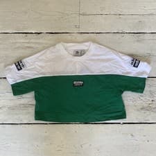 Image of Womens Adidas Originals Cropped t shirt UK 8 S