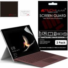 Image of 2x TECHGEAR MATTE ANTI GLARE Screen Protectors for Microsoft Surface Go 4 3 2 1