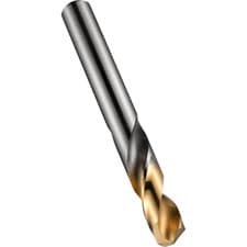 Image of Dormer A022 HSS TiN Coated Stub Drill Bit 3.5mm Pack of 10