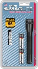 Image of Maglite M2A016L Mini Mag AA Cell Torch in Blister Pack - Black