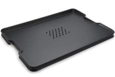 Image of Joseph Joseph Duo Multi-function Cut&Carve Plus Large Chopping Board - Black