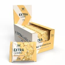 Image of MyProtein Extra Protein Cookie 12 Pack 38g Protein Low Sugar