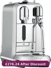 Image of Sage Nespresso Creatista Plus BNE800BSS Coffee Machine Brushed Stainless Steel,.