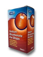 Image of Sodium Bicarbonate Ear Drops 10ml - A Gentle Treatment For Ears, blocked by Ear