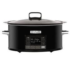 Image of Crockpot TimeSelect 5.6L Digital Slow Cooker CSC093 Black