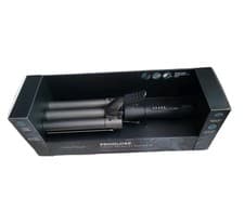 Image of REVAMP Progloss Deep Beach Ceramic Waver Triple Barrel Hair Curler Styler RRP£60
