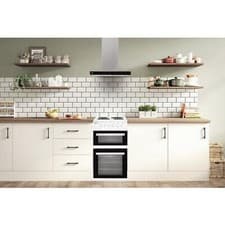 Image of Beko EDP503W 50cm Electric Double Oven with Grill Cooker - White