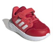 Image of Adidas Tensaur Run 3.0 Shoes Childens UK Size 4 Toddler Infant Red Trainers BNIB