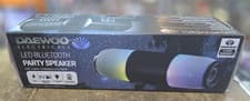 Image of Daewoo Dual Bluetooth Speakers + LED Party Speaker Bundle – NEW & BOXED