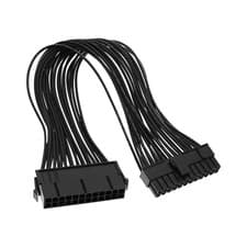 Image of 24 Pin (20+4) Power Supply Extension Cable ATX Motherboard Sleeved Cable 32cm