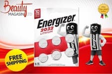 Image of 6 x Energizer CR2032 Lithium Coin Cell Batteries 3V DL2032 Long Life (1 PACK)