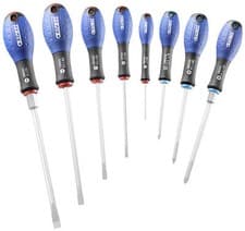Image of Expert by Facom 8 Piece Slotted & Pozidrive® Combination Screwdriver Set E160906