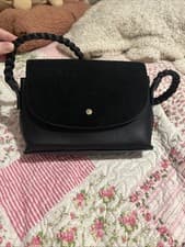Image of Accessorize Black Crossbody Bag BNWT Leather - unused
