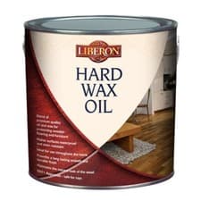Image of Liberon Hard Wax Oil - Light Grey Wood Floor Furniture Protection 1L