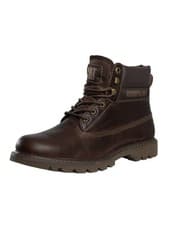 Image of Caterpillar Men's Colorado 2.0 Leather Boots, Brown