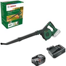 Image of Bosch UNIVERSALLEAFBLOWER 18V-130 P4A 18v Cordless Garden Leaf and Workshop Blow