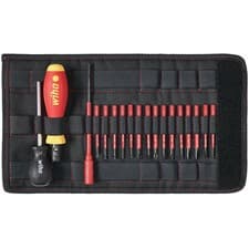 Image of Wiha TorqueVario®-S electric Screwdriver Set, 19 Piece