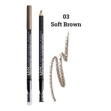 Image of 3 × NYX Professional Make-Up Eyebrow Powder Pencil 1.4g - 03 Soft Brown