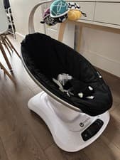 Image of 4moms MamaRoo 5.0 Rocker/Bouncer - Black