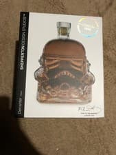 Image of Storm Trooper Glass Drinks Decanter Collectable Star Wars New Boxed Collectable