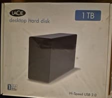 Image of LACIE Desktop Hard Disk ITB HI-Speed 2.0 USB New Sealed Box 2TB