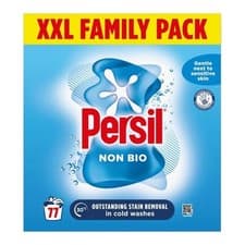 Image of Persil Washing Powder XXL Family Pack Non Bio 77 Wash 3.85kg