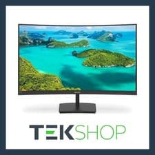 Image of Philips E Line 241E1SCA/00 24" Full HD Curved LCD Monitor AMD FreeSync VGA HDMI