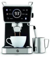 Image of Swan SK22113BLK Core Pump  Digital Coffee Machine, Digital Touch Controls NEW