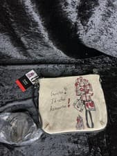 Image of Scottie “Exercise? I’d Rather Accessorize” Canvas Crossbody Bag – NWT Brighton
