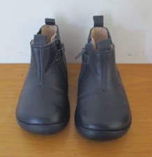 Image of Start Rite - Girls Avenue - Navy Leather Ankle Boots Size 3G