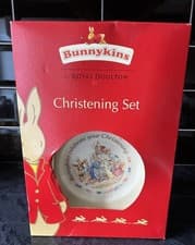Image of Bunnykins By Royal Doulton Nursery Set Plate & Mug