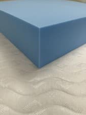 Image of Extra Hard Rock Orthopaedic Blue Foam Mattresses & Toppers All Sizes Available
