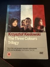 Image of THREE COLOURS TRILOGY - 4 DVD box set - Krysztof Kieslowski *** NEW & SEALED **