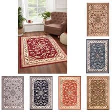 Image of Traditional Sherborne Royal Aubusson Floral Oriental Designer Rugs and Runner