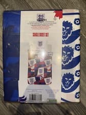 Image of ENGLAND Official Football Single Duvet Set Pillow Case Sealed NEW