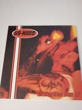 Image of 69-Hard - Distortion Bop 7" Zorch 1999 Orange Vinyl limited to 500 M/M