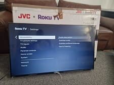 Image of JVC Roku TV 43" Smart 2K HDR LED TV OPEN BOX