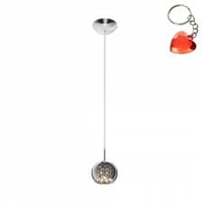 Image of Crystal Pendant Light G9 42w Glamour Metal Glass
