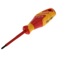 Image of Gedore 1612115 VDE-Screwdriver Cross Recess PH 1