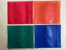Image of Plastic CD or DVD wallets x 20