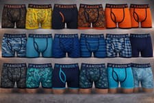 Image of 3 5 7 Pack Boxers Shorts Kandor by Crosshatch Cotton Underwear Multipack Trunks